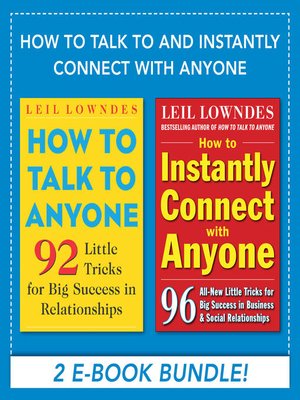 cover image of How to Talk to and Instantly Connect with Anyone